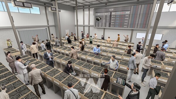 마른김거래소 3D 투시도