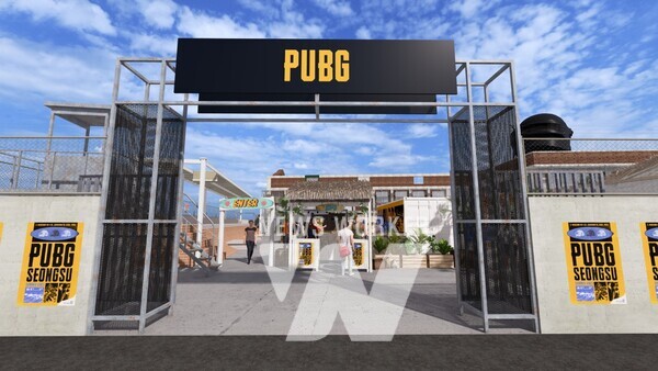 배틀그라운드 팝업스토어 ‘PUBG 성수’ 조감도