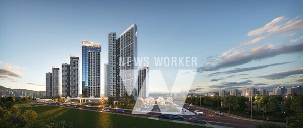 대전 도마변동 6-1구역 재개발정비사업 투시도