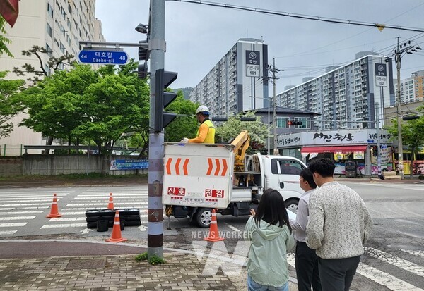 나주시가 소규모 건설공사 현장을 대상으로 상시 점검반을 운영한다. (사진제공-나주시)