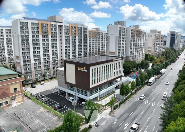 오치 복합 커뮤니티센터 내부 스터디 카페