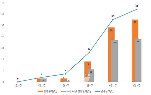 코로나19 발생현황(그래프)