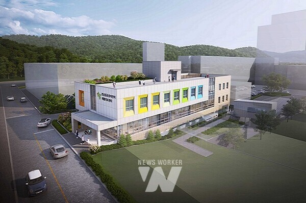 전남권공공어린이 재활의료센터 조감도