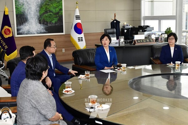 광주광역시의회, '자치구 의회 의장과의 협치 간담회' 개최