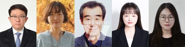 사진_(왼쪽부터) GIST 생명과학부 김용철 교수·진미선 교수, 전남대학교 의학과 윤명하 교수, GIST 생명과학부 김가람 박사과정생·김수빈 박사그림1_신경병증성 통증 모델에서 확인된 신규 길항제의 통증 완화 효과그림2_저온전자현미경(Cryo-EM) 분석 결과