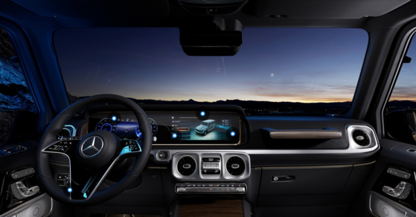 G580의 인테리어 [사진=메르세데스 벤츠]