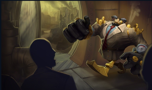 나 블리츠크랭크 아니다 [사진=롤 인벤 스킨갤러리 캡처]