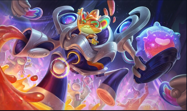 우주그루브 럼블 [사진=롤 인벤 스킨갤러리 캡처]