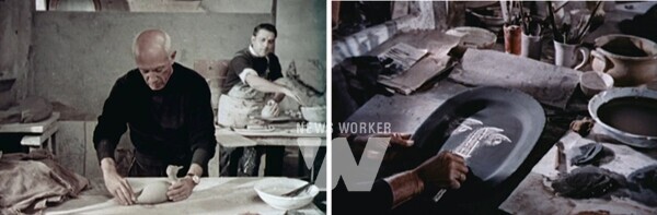 루치아노 엠메르(Luciano Emmer), 피카소를 만나다(Incontrare Picasso), 1954 ⓒFondazione Cineteca di Bologna