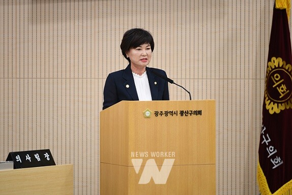 윤혜영 광산구의원(더불어민주당, 신흥동·우산동·월곡1·2동·운남동)