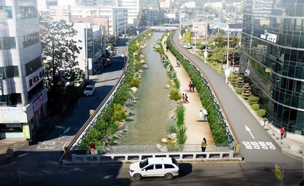 환경산림분야(나주천 생태물길사업 조감도)