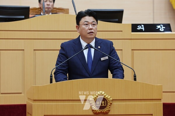 발언하는 김호진 의원(더불어민주당·나주1)