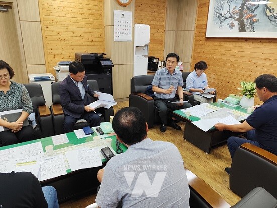장흥군의회 왕윤채 장흥군의원 ‘화재피해주민 지원을 위한 조례’ 제정 간담회 개최