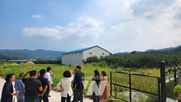 금정초 중학교 농촌유학센터 건립 현장실사