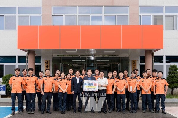 영광군 통합방위협의회, 추석명절 맞아 '군장병·소방대원 위문' 격려