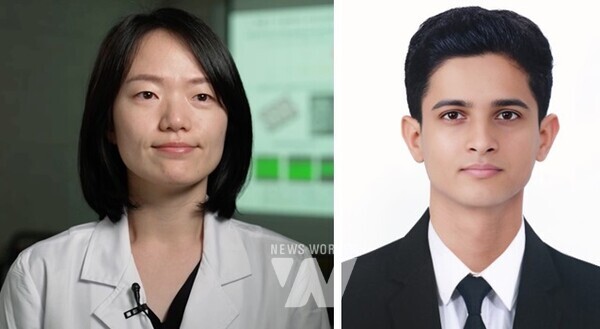 이희경 전남대 융합바이오시스템기계공학과 교수 2. 아쉬팍 아흐메드 융합바이오시스템기계공학과 석박사통합과정생 3. ‘Journal of Materials Chemistry B’ 표지 논문 게재4. 바이오프린팅 관상동맥을 이용한 스턴트 이식 시험 모습