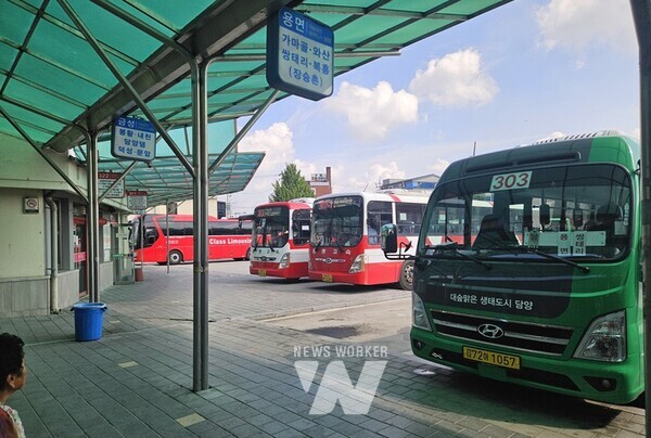 전남 담양군이 오는 10월 1일부터 농어촌버스 일반인 기본요금이 100~120원 인상된다