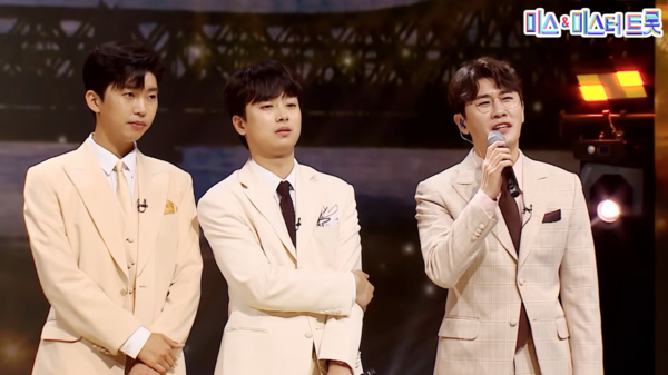 가수 임영웅과 이찬원, 영탁. 영탁, 이찬원은 '미스터트롯3' 마스터로 확정됐다. [사진=미스 앤 미스터 트롯]
