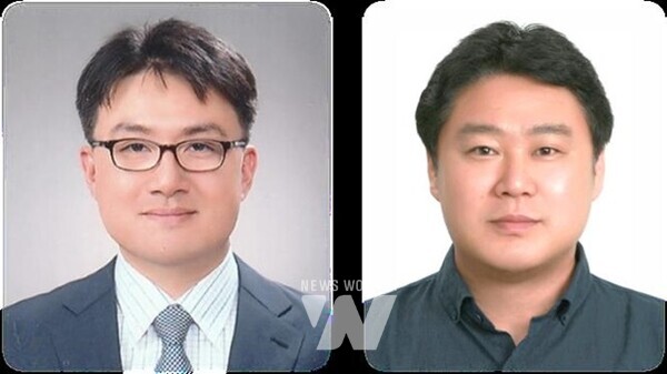  전남대학교 윤창훈 교수(왼쪽)과 한국생산기술연구원 임진섭 박사