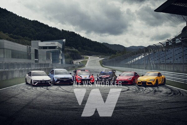 '현대 N x 토요타 가주 레이싱 페스티벌'에서 선보일 현대 N과 토요타 GR의 차량 라인업