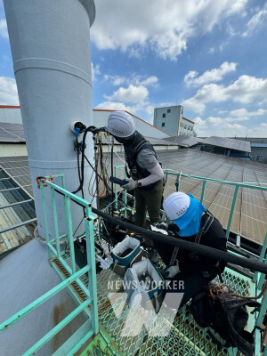 대기분야 측정현장