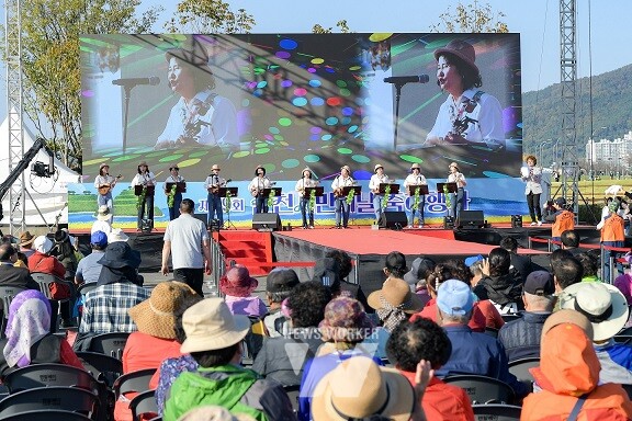 지난해 10월 오천그린광장에서 열린 제29회 순천시민의날 축하행사