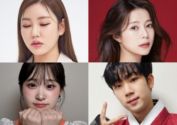 국악을 바탕으로 승승장구하는 트로트 스타들. 위 왼쪽부터 시계방향으로 송가인, 양지은, 최수호, 김다현 [사진=송가인·양지은·김다현·최수호 인스타그램]