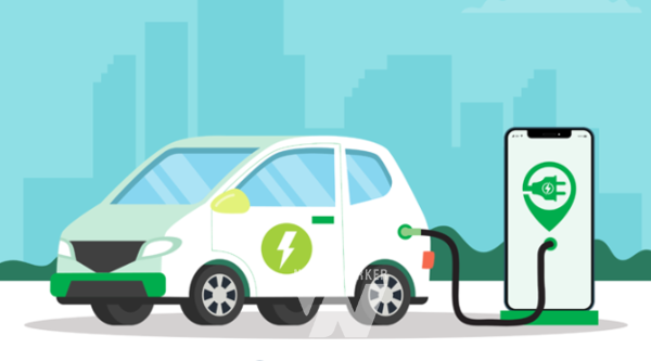 전기차 완속 충전기 이미지