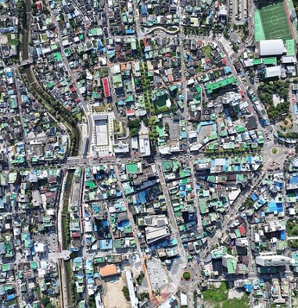 순천시의 미래 핵심 사업으로 국가정원과 원도심을 문화콘텐츠산업으로 채운다(원도심 전경)