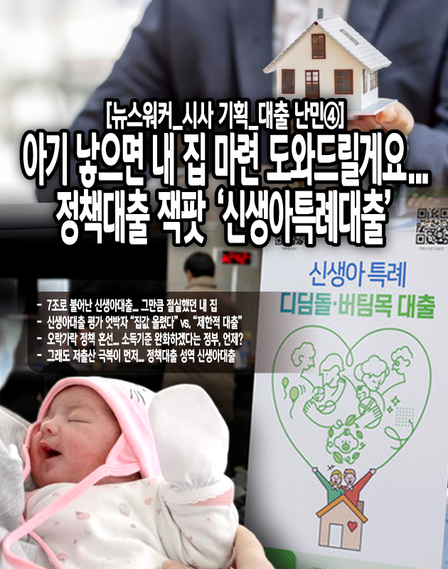 신생아대출이 최근 부동산 오름세와 가계부채 증가세의 단초로 작용했다는 주장이 제기되기도 했다. 특히 신생아대출 중 주택구입용인 디딤돌 신청액이 5조 4319억 원으로 전체 중 75.2%를 차지하며 집값 상승을 부추겼다는 지적이다. 그러나...[본문 중에서]