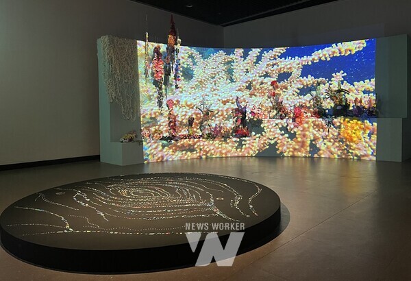 '에코오롯' 제주산호뜨개+플라스틱만다라