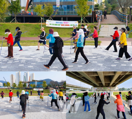 장성군 야외신체활동 프로그램 ‘건강 업고 뛰어!’가 인기다. 오는 11월 5일이 올해 마지막 일정이다