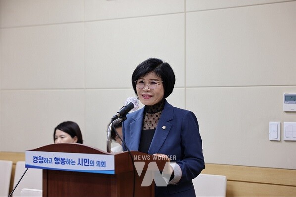 순천시의회 오행숙 의원(더불어민주당, 승주·주암·송광·서·황전·월등)