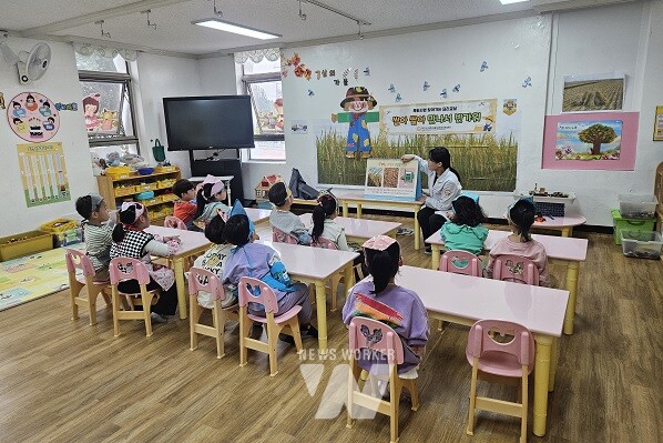 찾아가는 요리교실 운영 모습