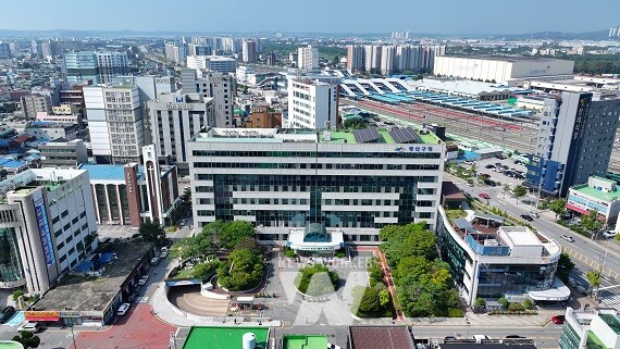 광산구청사 전경