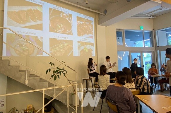 K-푸드 레시피 현장품평회 전경