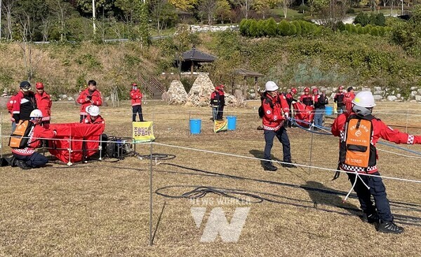 산불 지상진화통합지휘 경연대회