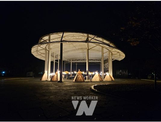 무안군 만남 행사 솔로둘로가 진행된 회산백련지