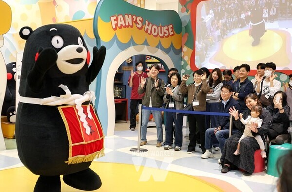 일본 구마모토시의 마스코트 쿠로몬을 테마로 한 쿠로몬랜드