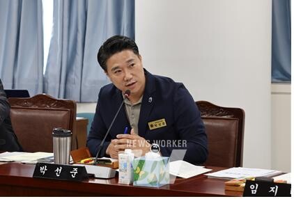 발언하는 박선준 의원(더불어민주당, 고흥2)