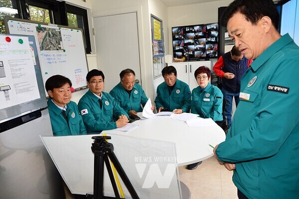 광양시의회 산건위, 관내 사업장 현장 점검 실시
