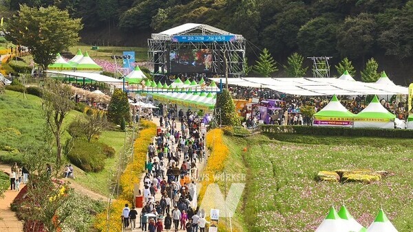 2024 화순 고인돌 가을꽃 축제장 주무대 가는 동선
