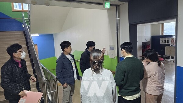 월광기독학교 점검