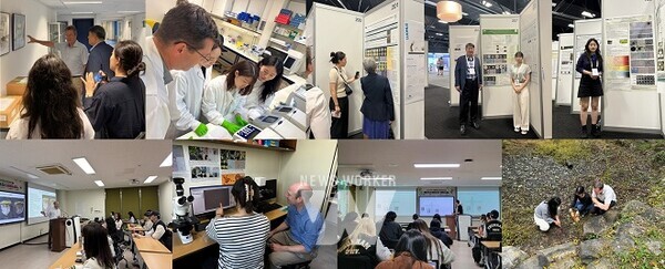 네덜란드 Westerdijk 균류생물다양성연구소 견학, 세계균학회 (IMC12) 발표, 호주 멜버른대학 Alexander Idnurm 교수와 영국 엑시터대학 Rhys Farrer 교수의 해외전문가 초청강연 및 지도 및 공동채집 모습