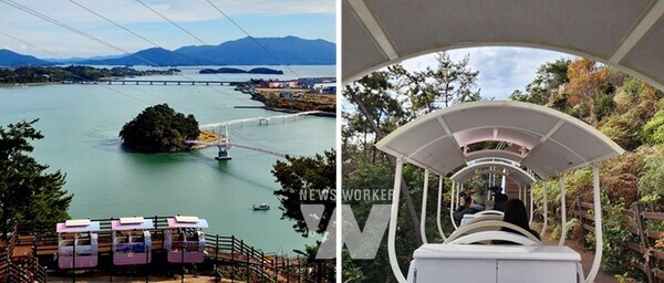 전남 광양시가 섬진강 망덕포구 공중하강체험시설인 광양 짚와이어 ‘섬진강 별빛 스카이’와 모노레일을 단돈 1만 원에 즐길 수 있는 특별이벤트를 진행한다