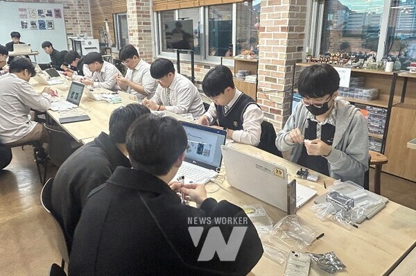 조대부고 교육 모습