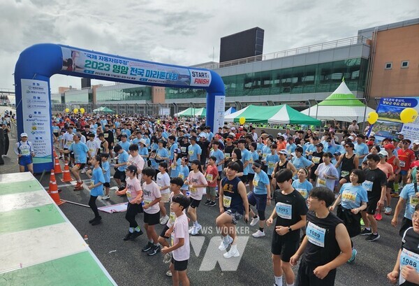 전남 영암군(군수 우승희)이 이달 8일 영암F1경주장에서 ‘영암모터피아 F1 전국 마라톤대회’를 개최한다