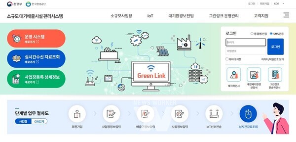 한국환경공단 소규모대기배출시설관리시스템