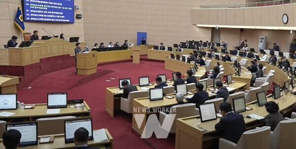 목포 옥암지구 내 (가칭)통합목포고등학교 이설 동의안이 전라남도의회 본회의에서 5일 최종 승인됐다