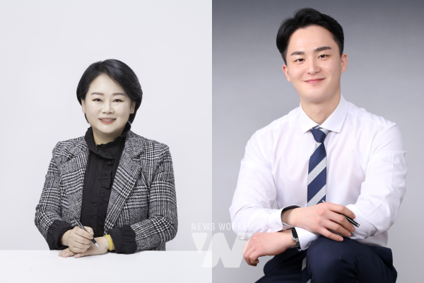 왼쪼부터)  문선화,노진성의원